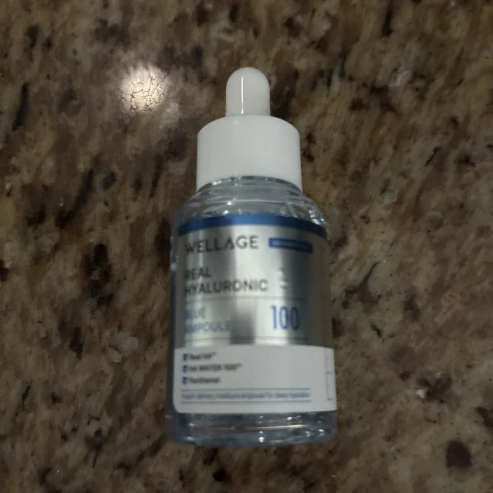 WELLAGE Real Hyaluronic Blue Ampoule 100ml (3.38 oz)‎ Facial Serum K-Beauty